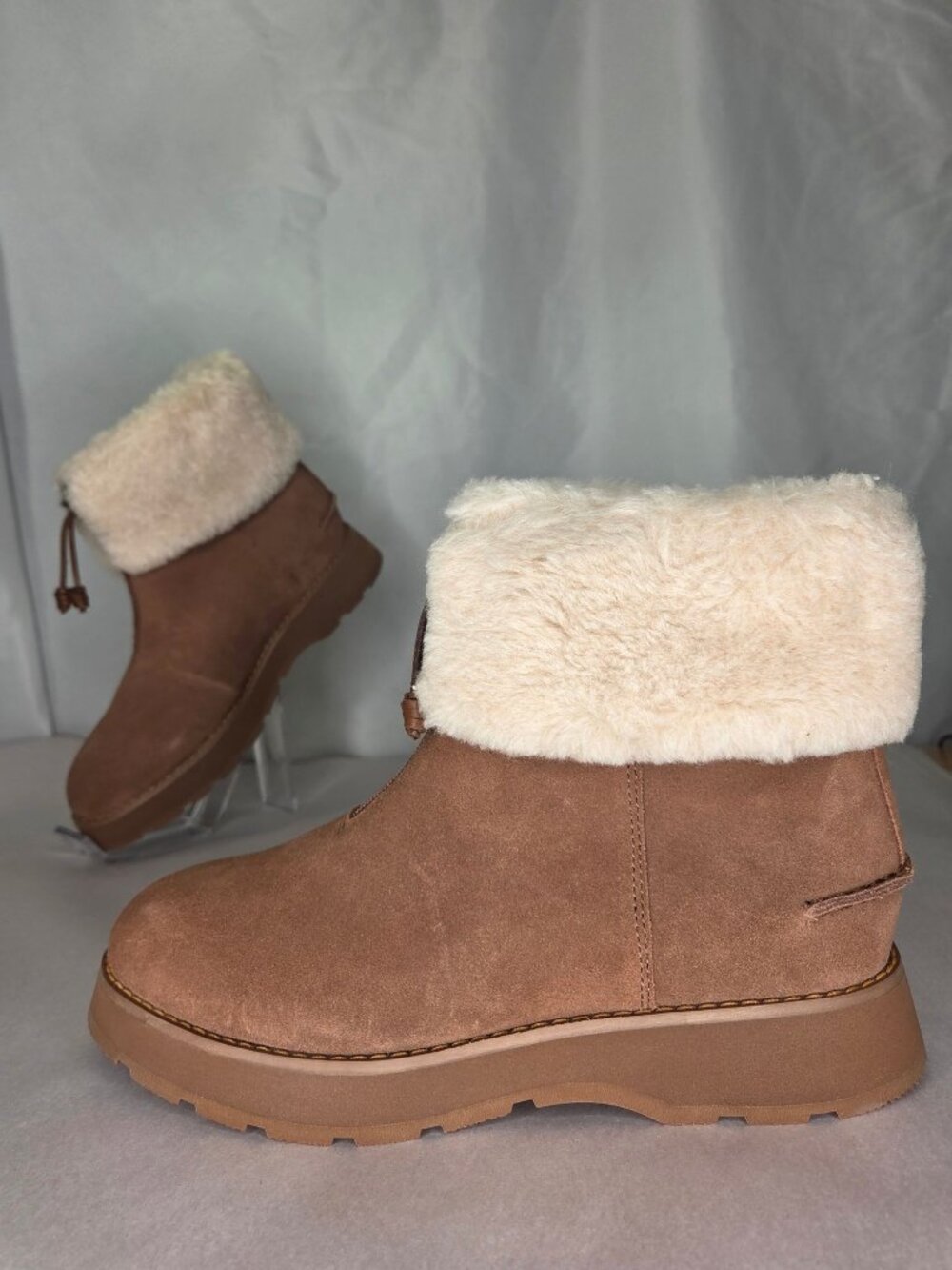 Sperry Top-sider Newbury Zipper Boot in Medium Brown, Size: 10